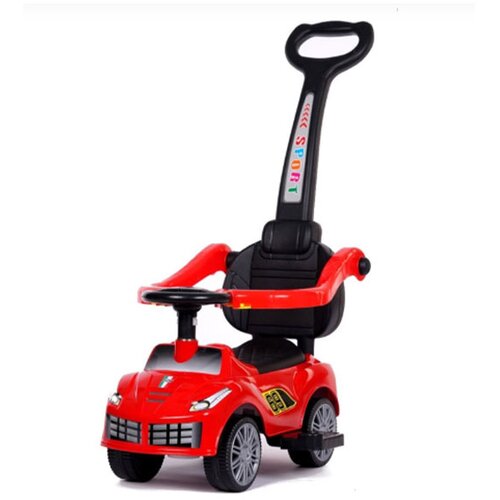 guralica lambo 3u1 sa muzičkim volanom crvena Slike