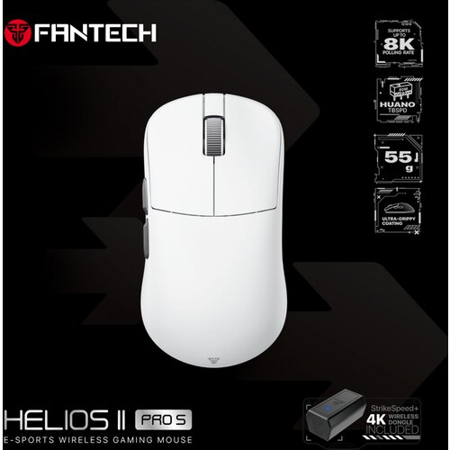 Fantech miš wireless gaming XD3 (V3) pro 8K helios II beli sa ACM03 (dongle) Cene