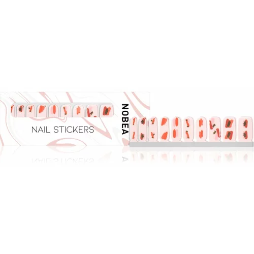NOBEA Accessories Naljepnice za nokte Red & pink