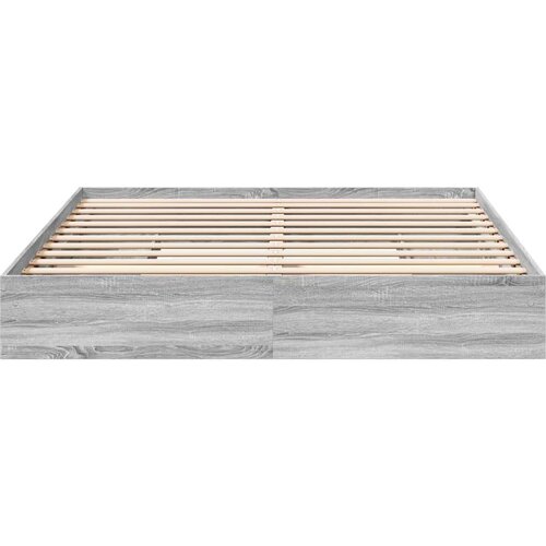 VidaXL Okvir za krevet s ladicama boja hrasta 180x200 cm Slike