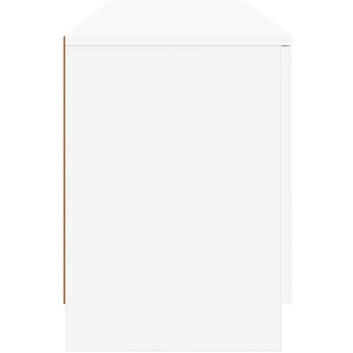  za krevet s pohranom 2 pcs Bijela 66 x 35 x 48 cm - Bijela Slike