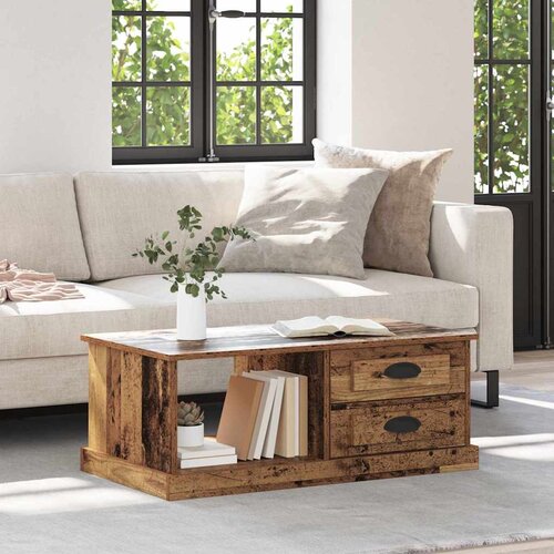  Kava Stol Staro drvo 90 x 50 x 35 cm Konstruirano drvo Cijene