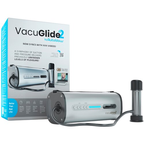 VacuGlide 2 - automatski, mrežni mu&amp;scaron;ki luksuzni masturbator (srebrni) Slike