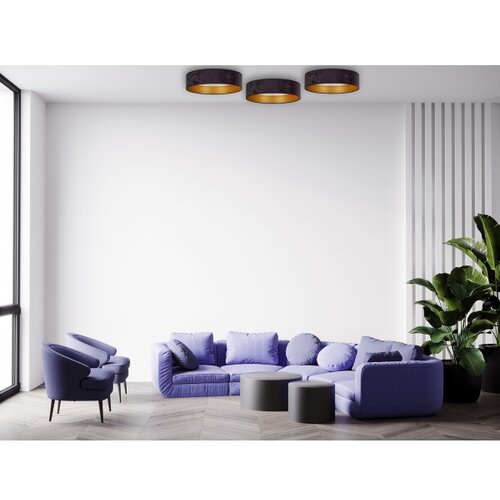  Brilagi - LED stropno svetlo VELVET STAR LED/24W/230V prečnik 40 cm siva/zlatna Slike