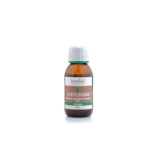 Hemel Sporo hladno ceđeno integralno ulje sa talogom Svetli susam 100ml Cene
