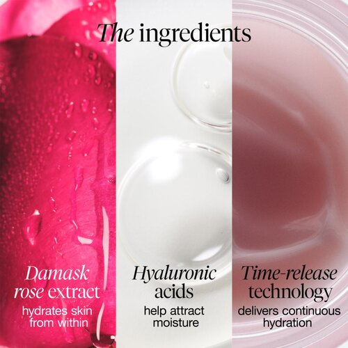 Fresh Rose Deep Hydration Face Cream hidratantna krema za lice s hijaluronskom kiselinom 100 ml Slike