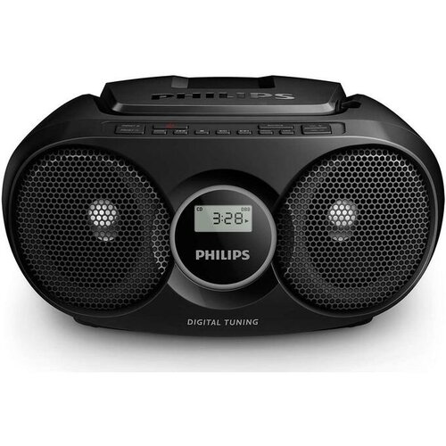 Philips RADIO CD AZ215B/12, CD-R, CD-RW, FM Antena, RMS 3W, Napajanje AC ili baterije, Crni Cijene