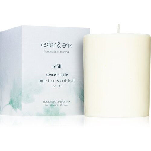 ester & erik scented candle pine tree & oak leaf (no. 66) mirisna svijeća zamjensko punjenje 350 g Cijene