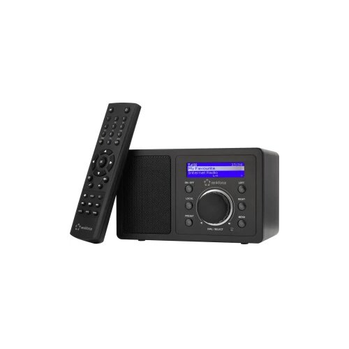 Renkforce Internet radio - stolni RF-IR-MONO1 Bluetooth®, AUX, Internet radio, WLAN DLNA crne boje Cijene