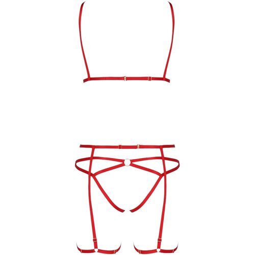 Passion KOMPLET Magali Red-rdeča-S/M, (20931761) Slike