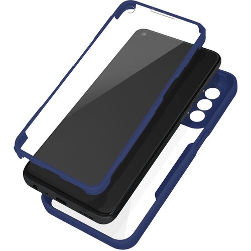 AVIZAR Ovitek Oppo A54 / A74 5G, zadnji del iz pleksiglasa z Svetlomodra obroba, (20617113) Cene