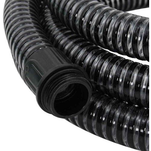  Usisno crijevo s mjedenim priključcima crno 1,1 &amp;quot; 4 m PVC Slike