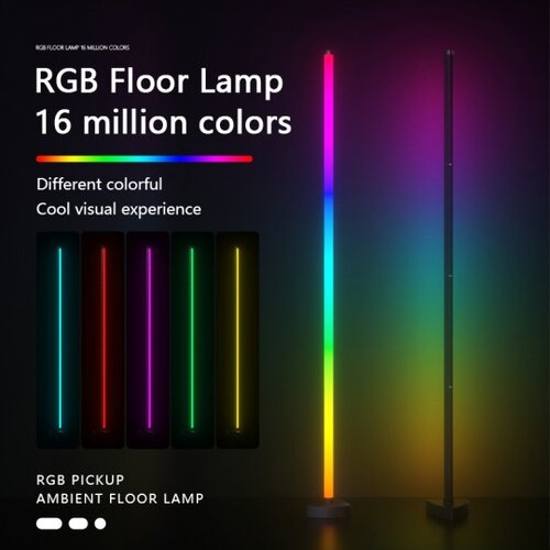 Mitea Lighting M21004-BT LED 12W RGB podna lampa H1450mm sa daljinskim i adapterom 12V 1A IR+BT+APP Slike