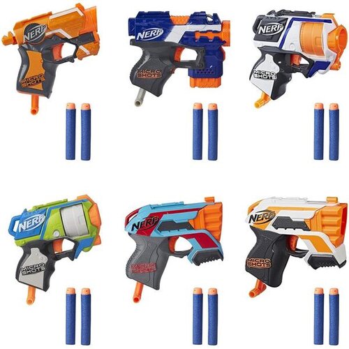 Nerf MicroShots - paket s 6 mini-blasterji Cene