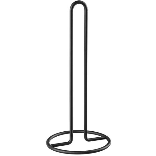 KADAX stojalo za papirnate brisače, kovinsko, črno, kuhinjske brisače, stabilno, 32 cm, (5000358445) Cene
