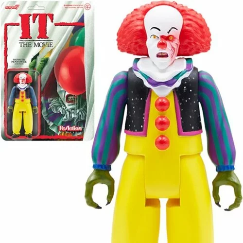 DC Comics IT Pennywise Monster 3 3/4-Inch ReAction Figure, (20499099)