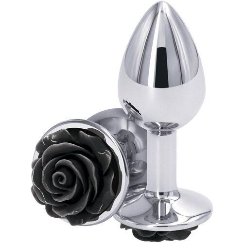 Ns Novelties Black Rose Butt Plug Small Slike