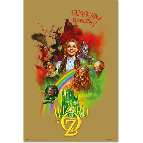 Grupo PLAKAT EL MAGO DE OZ 100 ANIVERSARIO WB, (20837272) Cene