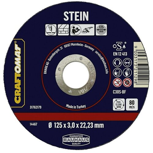 CRAFTOMAT Rezalna plo&scaron;ča C24R-BF (Primerno za: Kamen, Premer diska: 125 mm, Debelina plo&scaron;če: 3 mm) Cene