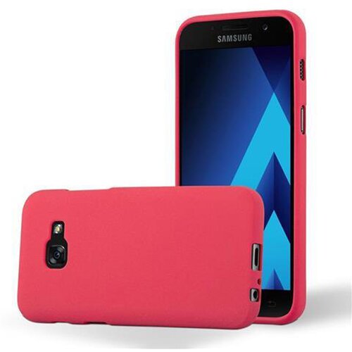 Cadorabo Ohi&amp;scaron;je, združljiv s Samsungom v Frost Red - Za&amp;scaron;čitni pokrov iz fleksibilnega silikona TPU, (20572382) Slike