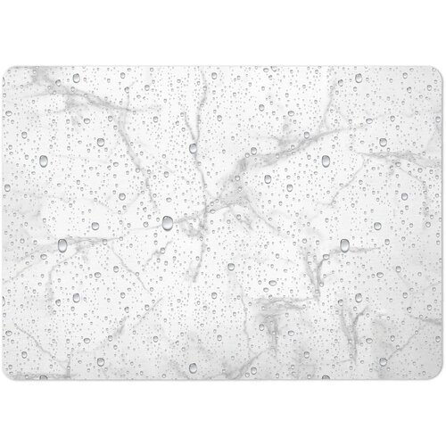 Douceur d int&amp;eacute;rieur Bela/siva kopalni&amp;scaron;ka preproga iz diatomejske zemlje 50x70 cm Aqua &amp;ndash; Slike