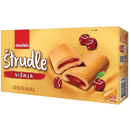 Medela štrudle višnja 240g kutija Cene