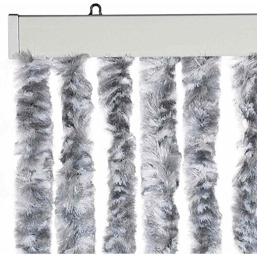  Zastor protiv insekata bijelo-sivi 56 x 200 cm &amp;scaron;enil Slike