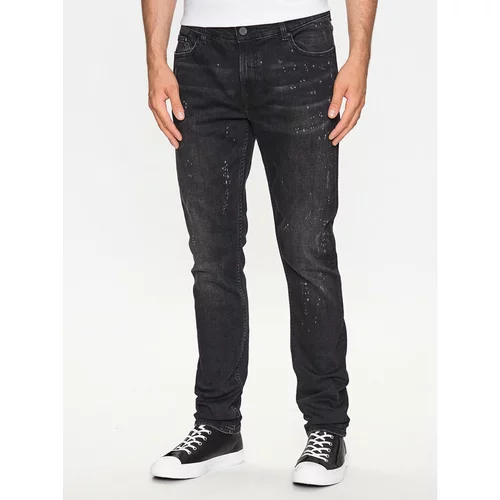 Karl Lagerfeld Jeans hlače 265801 532832 Črna Slim Fit