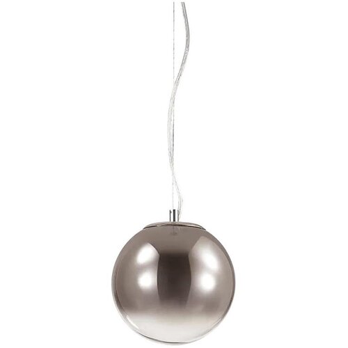 Ideal Lux luster na sajli mapa 1xE27/42W/230V, prečnik 20 cm, siva/dimljena Cene
