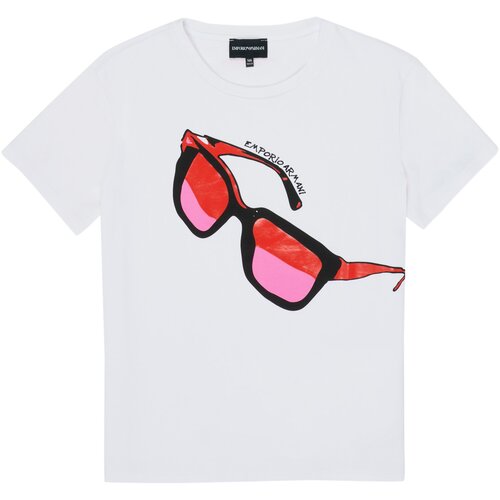 Emporio Armani Majice s kratkimi rokavi 6H3T7T-3J2IZ-0100 Modra Cene