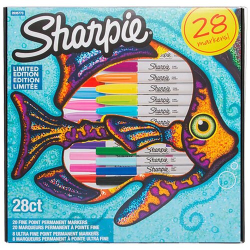 Sharpie Marker Fine, Riba, 28 kosov Cene