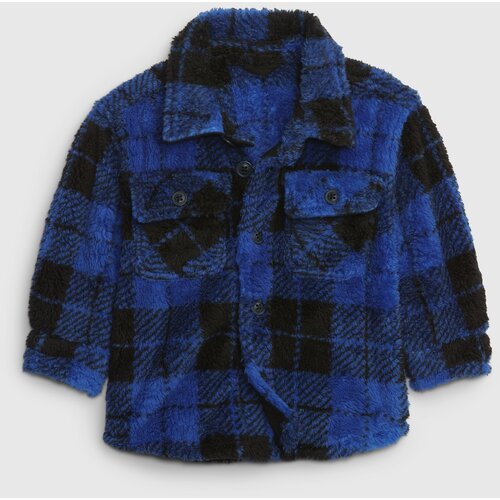 GAP Baby Shirt Jacket Sherpa - Boys Cene
