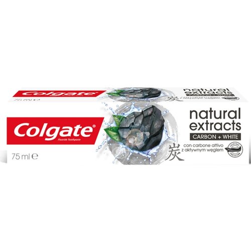Colgate Pasta Naturals extracts Charcoal 75ml Cene