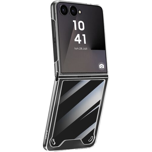 AVIZAR Ovitek za Samsung Galaxy Z Flip 7, trd in zložljiv s tečajem, Prozorno, (5000189399) Cene