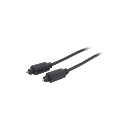 Kash Toslink digital audio priključni kabel [1x mo&amp;scaron;ki konektor Toslink (ODT) - 1x mo&amp;scaron;ki konektor Toslink (ODT)] 2.00 m črna, (20431825) Slike