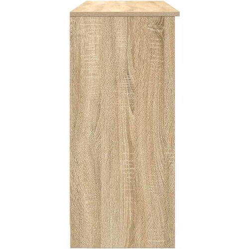 VidaXL Komoda s ladicama hrasta sonome 101x35x76 cm konstruirano drvo Slike