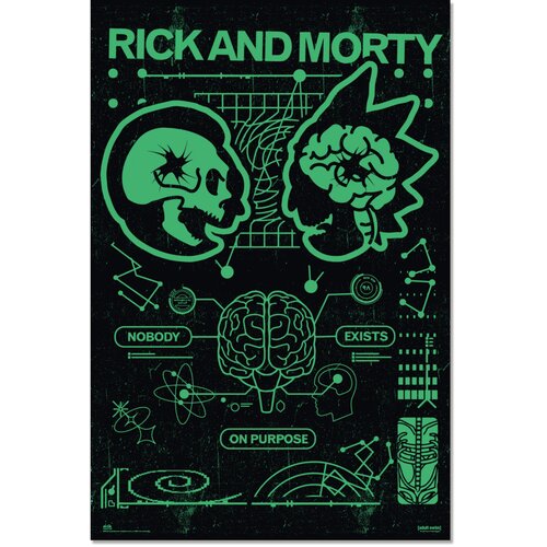 Grupo PLAKAT RICK & MORTY NOBODY EXIST NAMEN, (20837353) Cene
