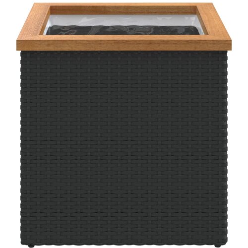  Sadilica crna 40 x 40 x 40 cm od poliratana Slike