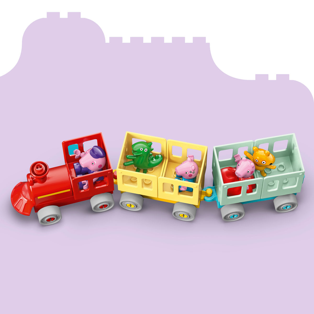 Lego duplo - vožnja vozom sa dekom prasetom (10466) Slike