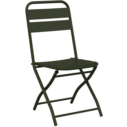 Bistro set 3 pcs Zelena Čelik Slike