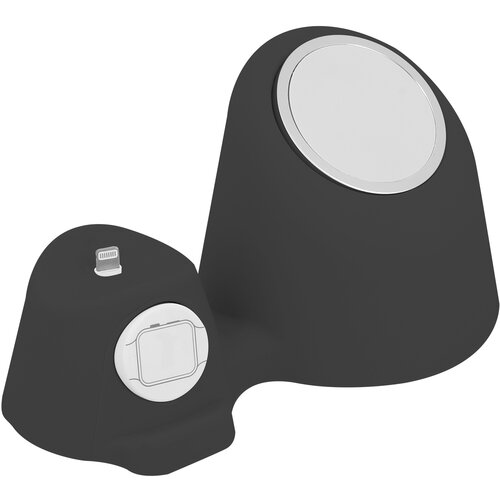 AVIZAR Namizno stojalo za polnilec MagSafe / Apple Watch / AirPods, priklopna postaja 3 v 1 - crna, (20763640) Slike