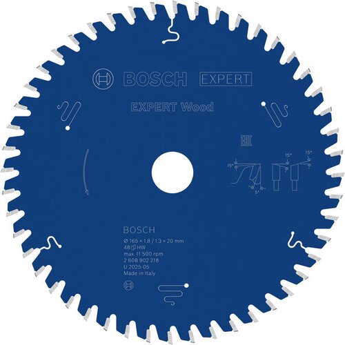 Bosch list testere za drvo expert 2608902218, 165 mm, 48T Cene