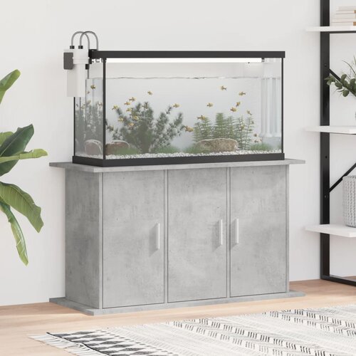 vidaXL Stojalo za akvarij betonsko sivo 101x41x58 cm inženirski les Cene