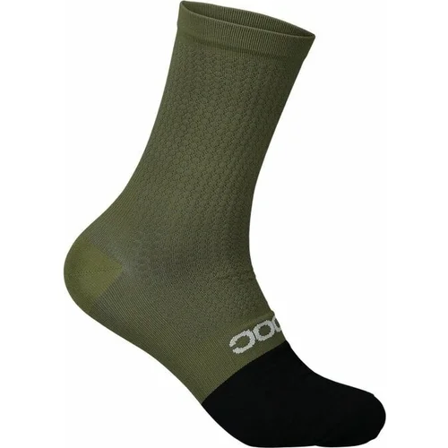 Poc Flair Sock Mid Epidote Green/Uranium Black M