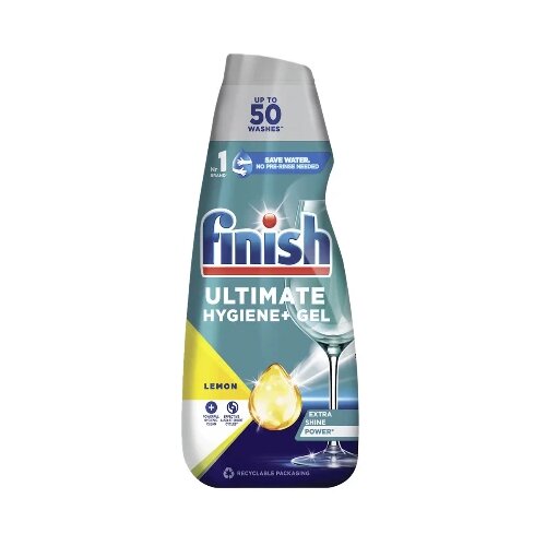 Finish Gel za ma&amp;scaron;insko pranje posuđa, Limun, 1l Slike