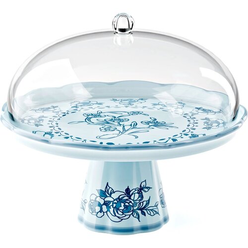  Stojalo za torte s pokrovom "Josephine" - Dusty Light Blue Cene