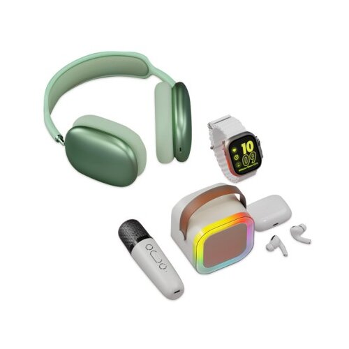  Karler bass k16-combo set (smart watch, zvucnik, slusalice bluetooth) zeleni ( IT1212 ) Cene
