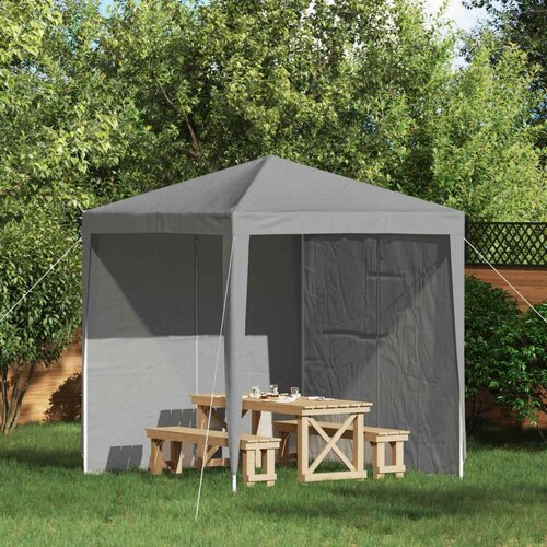  Stranska stena zabavnega &scaron;otora 2 pcs Svetlo siva 200 x 195 cm, (5000218867) Cene