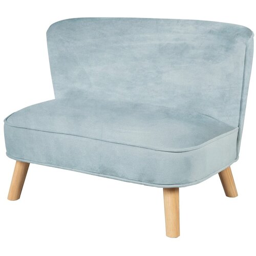 Roba Svijetlo plavi baršunast dječji kauč 70 cm Lil Sofa – Cene