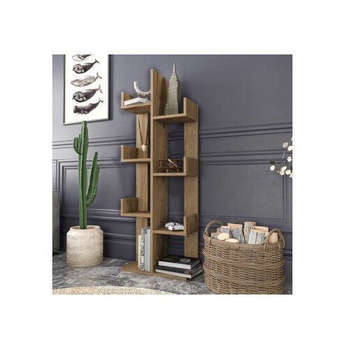 Hanah home polica za knjige luisa oud oak Cene
